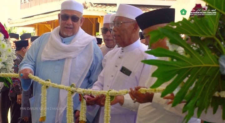 Peresmian Gedung Asrama Putra bersama Santri Masuk dan Balik ke Pondok Pesantren PPAI Darun Najah 2 Malang